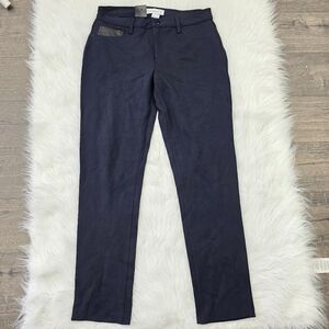 Calvin Klein Blue Straight Leg Pants Classic Style Size 12